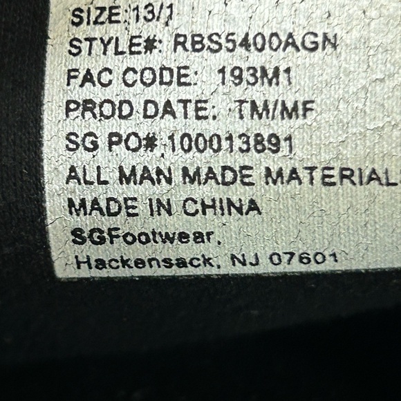 Fireman / Firefighter Unisex Rain Boots – Kids Size 13-1 - Picture 13 of 13